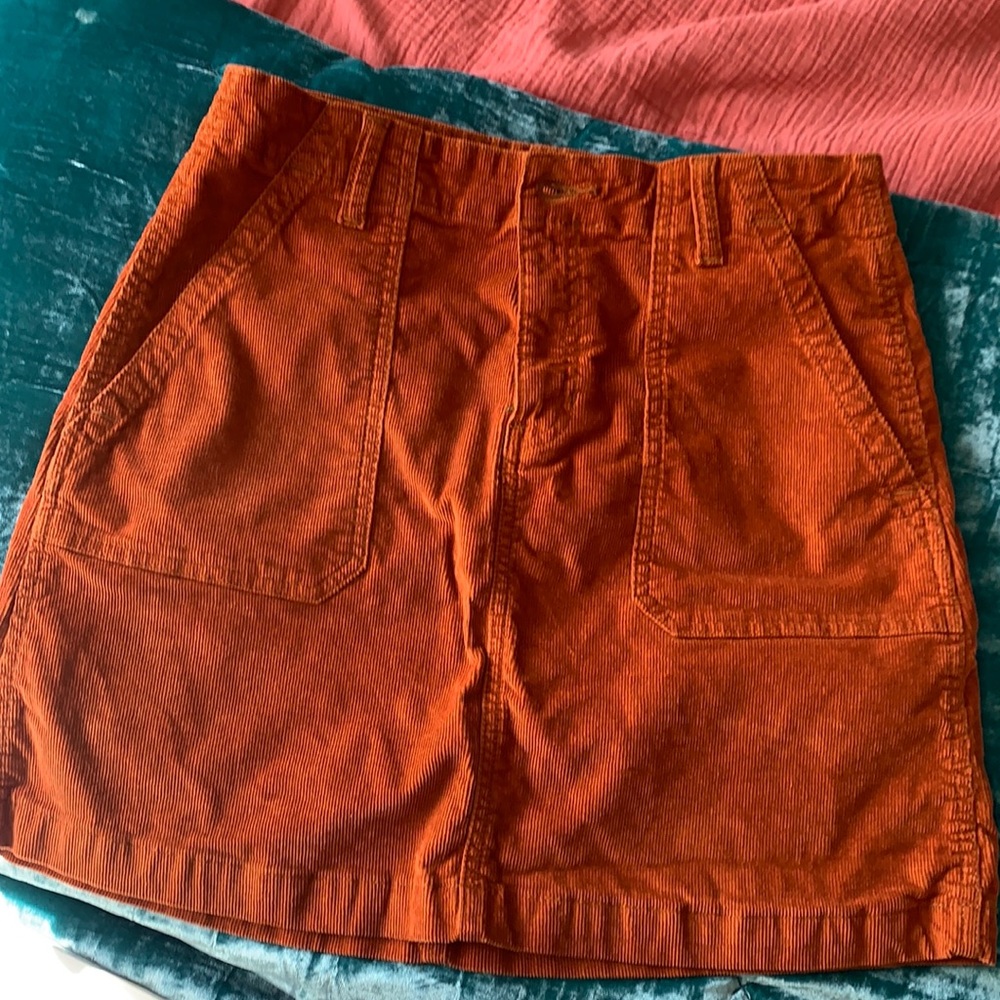 Corduroy Skirt